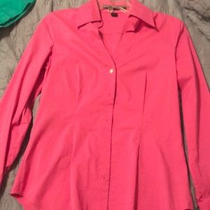 Express slim fit essentials button up